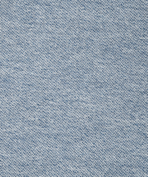 Shining Leo Denim Jersey Like Hooded Blue