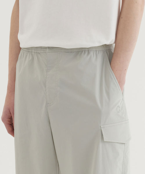 TECH NYLON SEMI WIDE-FIT CARGO JOGGER PANTS