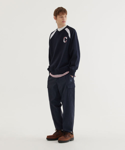 TECH NYLON SEMI WIDE-FIT CARGO JOGGER PANTS