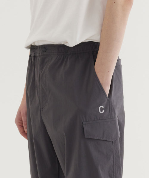 TECH NYLON SEMI WIDE-FIT CARGO JOGGER PANTS