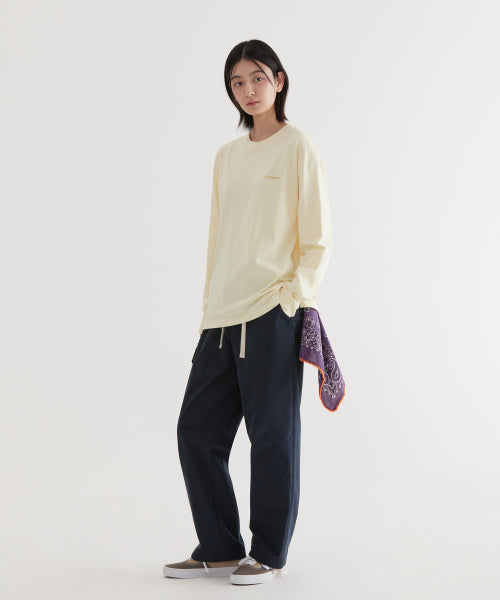 SEMI WIDE-FIT STRING CARGO EASY PANTS
