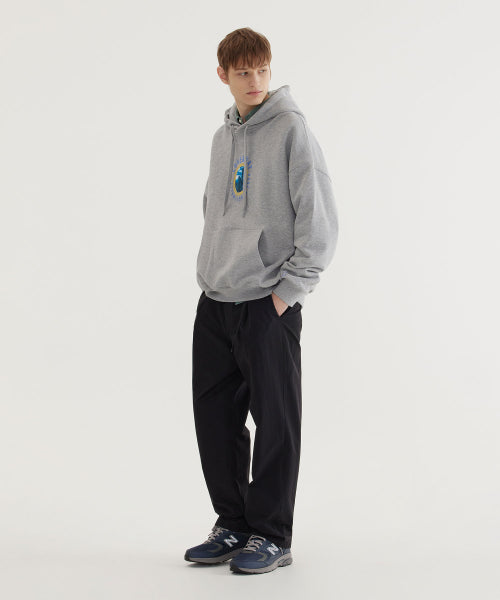 REGULAR-FIT NYLON EASY PANTS