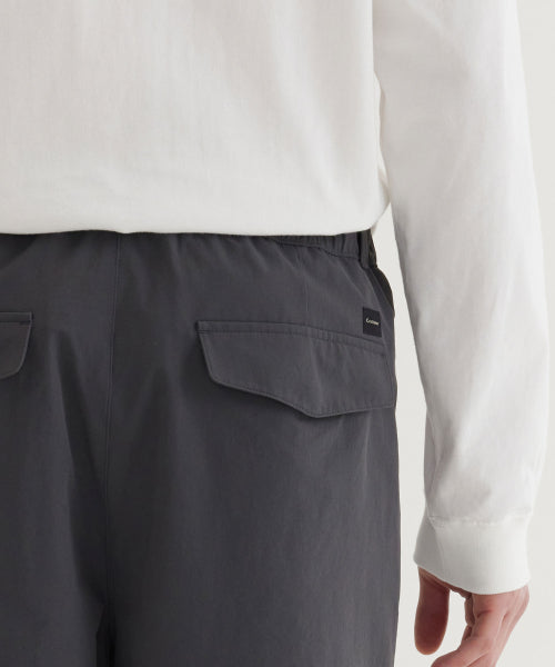 REGULAR-FIT NYLON EASY PANTS