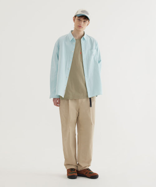 REGULAR-FIT NYLON EASY PANTS