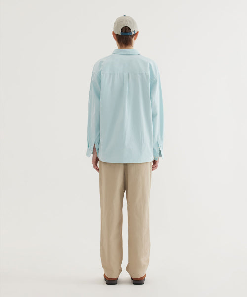 REGULAR-FIT NYLON EASY PANTS