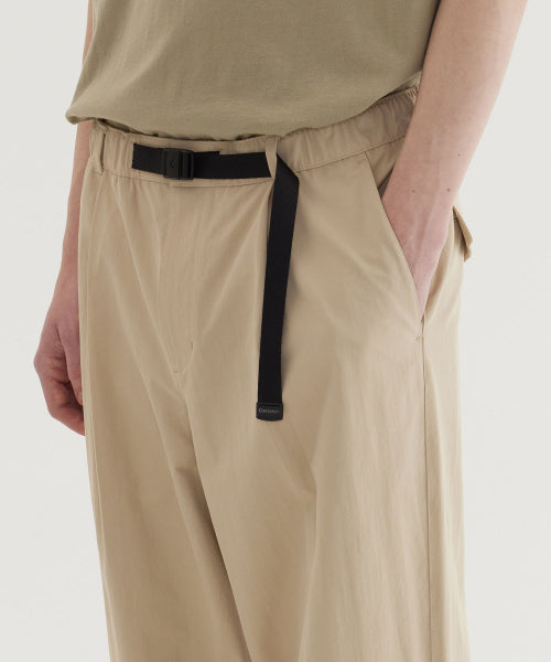 REGULAR-FIT NYLON EASY PANTS
