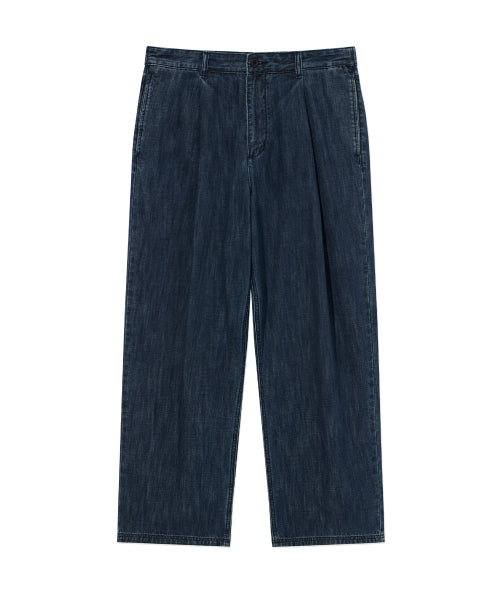SEMI WIDE-FIT LIGHTWEIGHT DENIM EASY PANTS