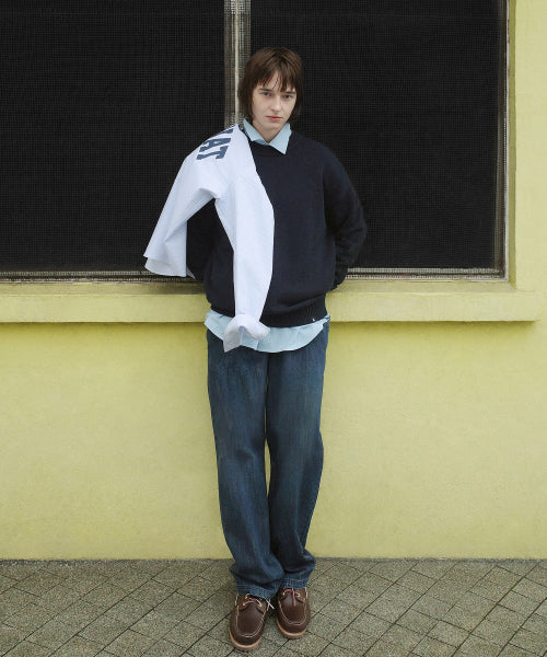 SEMI WIDE-FIT LIGHTWEIGHT DENIM EASY PANTS