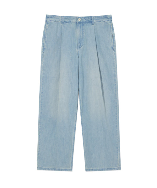 SEMI WIDE-FIT LIGHTWEIGHT DENIM EASY PANTS