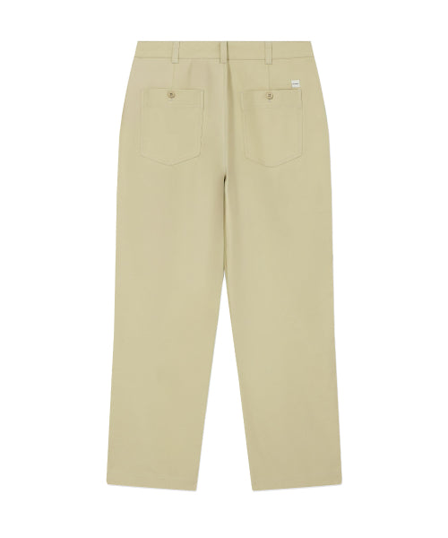 REGULAR-FIT BACK SATIN FATIGUE PANTS