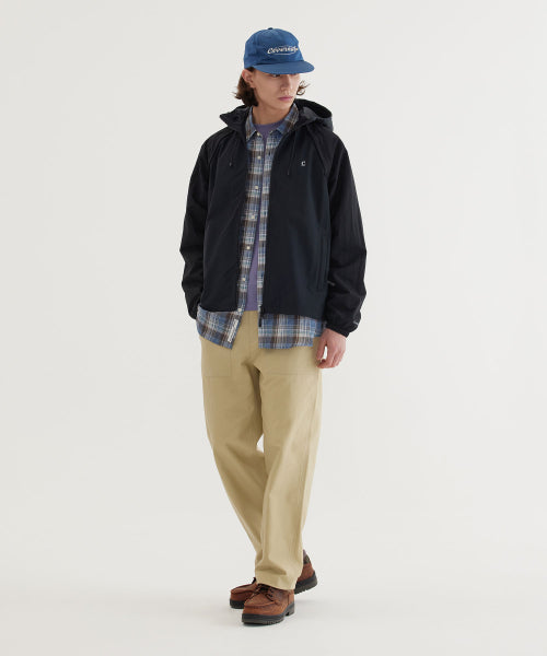 REGULAR-FIT BACK SATIN FATIGUE PANTS