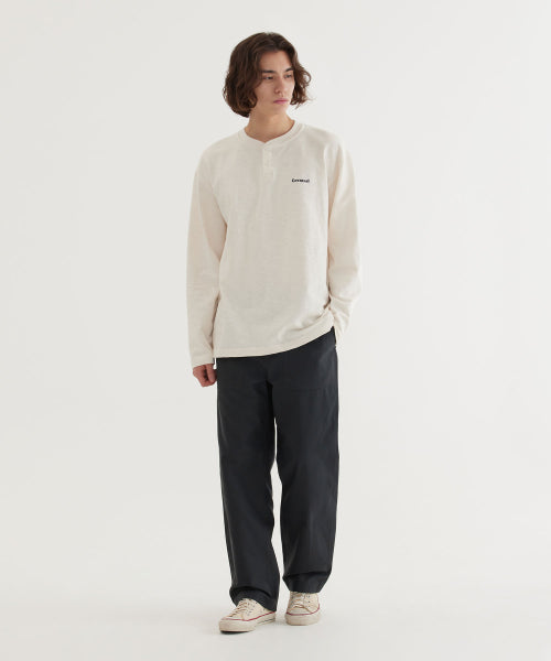 REGULAR-FIT BACK SATIN FATIGUE PANTS