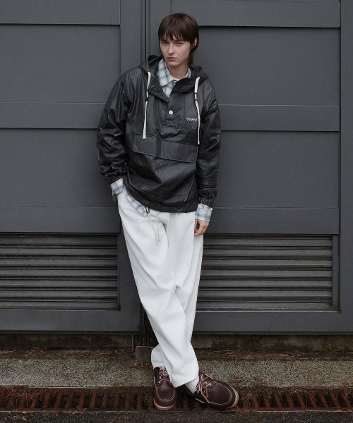 SEMI WIDE-FIT WASHING DENIM PANTS