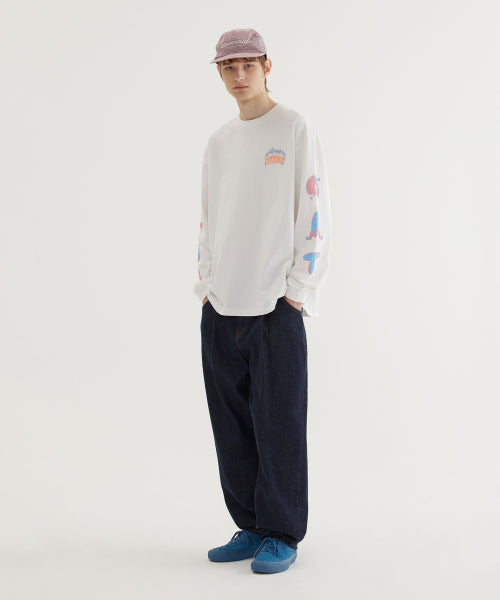 WAVE GRAPHIC LONG SLLEVE