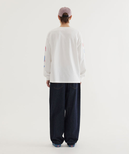 WAVE GRAPHIC LONG SLLEVE