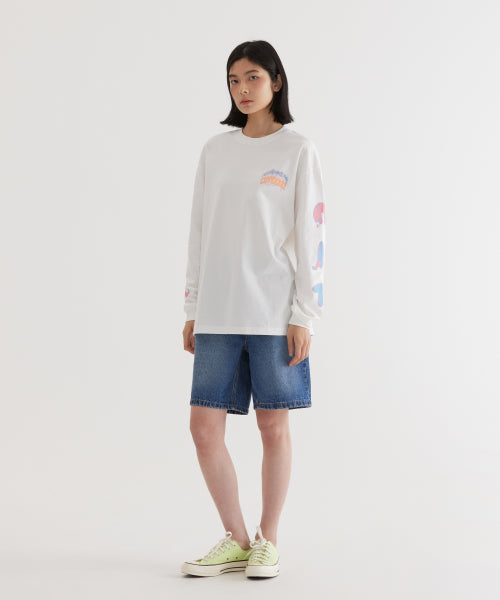 WAVE GRAPHIC LONG SLLEVE