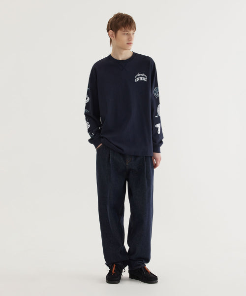 WAVE GRAPHIC LONG SLLEVE