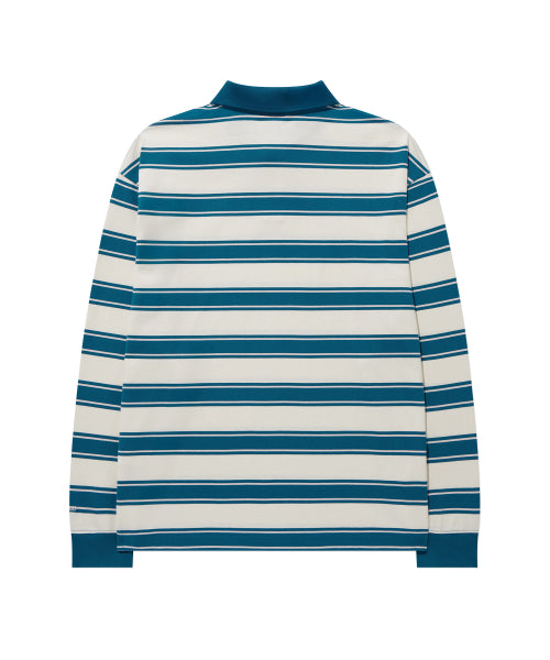 STRIPE COLLAR LONG SLEEVE
