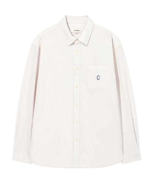 C LOGO DYING OXFORD SHIRTS