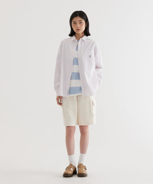 C LOGO DYING OXFORD SHIRTS