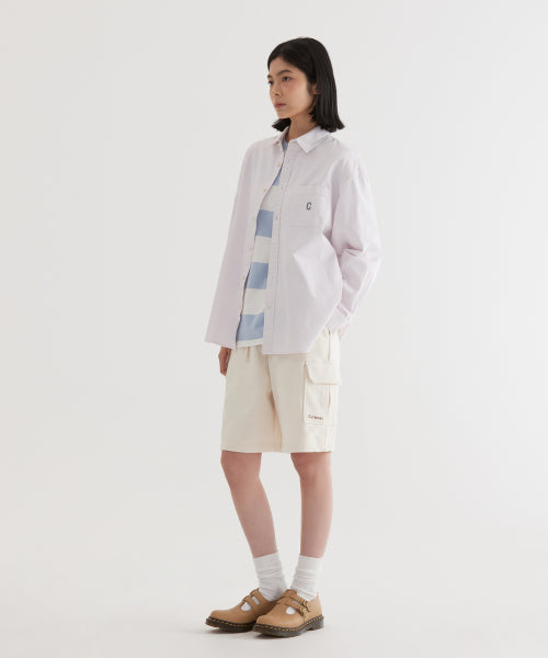C LOGO DYING OXFORD SHIRTS