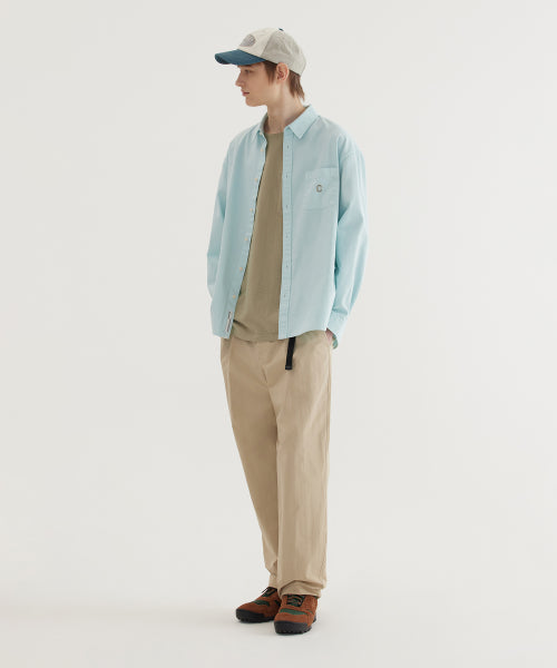 C LOGO DYING OXFORD SHIRTS