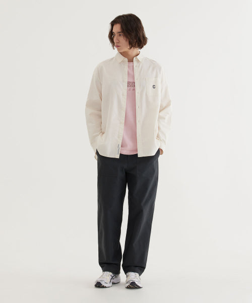 C LOGO DYING OXFORD SHIRTS