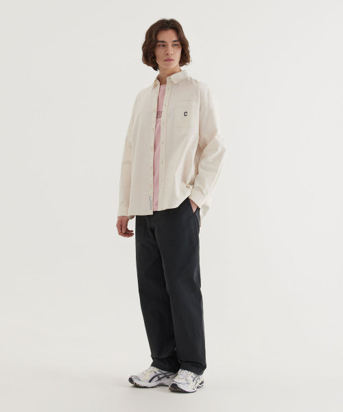 C LOGO DYING OXFORD SHIRTS