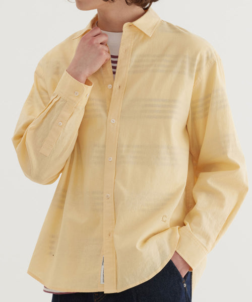 LOOSE-FIT LINEN SHIRTS