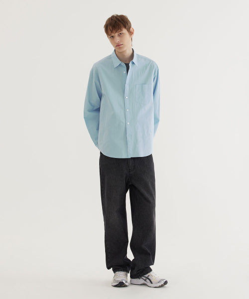 LOOSE-FIT POPLIN SHIRTS