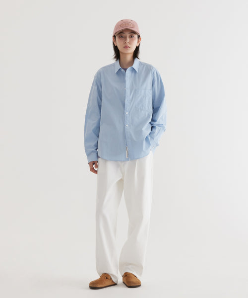 LOOSE-FIT POPLIN SHIRTS