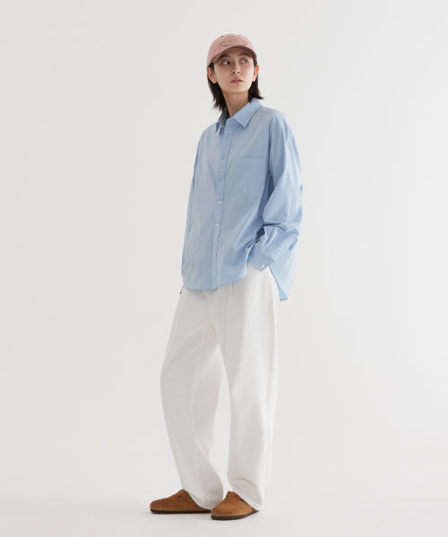 LOOSE-FIT POPLIN SHIRTS