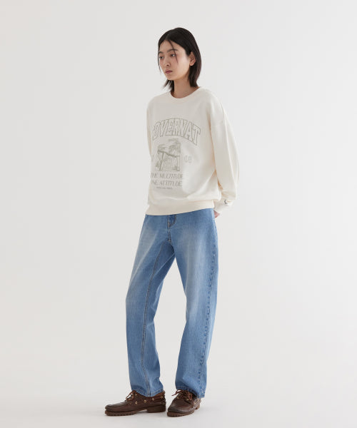 PALM TREE GRAPHIC SWEATSHIRT