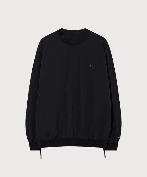 WOVEN UTILITY SWEATSHIRT