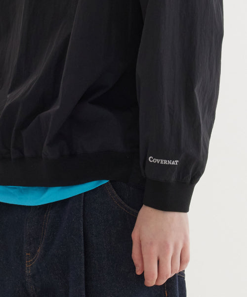 WOVEN UTILITY SWEATSHIRT