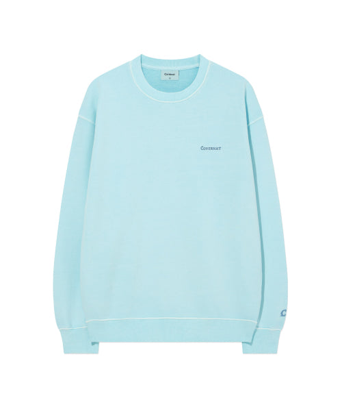 SMALL AUTHENTIC LOGO DYING SWEATSHIRT