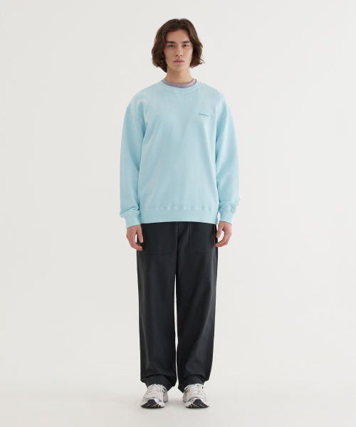 SMALL AUTHENTIC LOGO DYING SWEATSHIRT