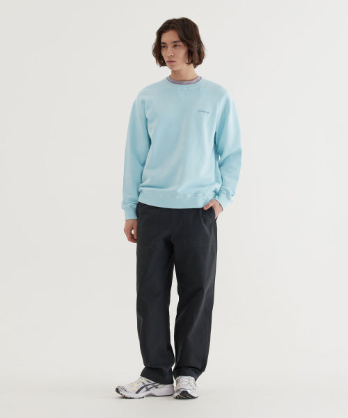 SMALL AUTHENTIC LOGO DYING SWEATSHIRT