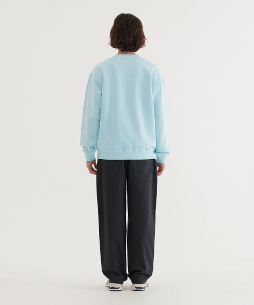 SMALL AUTHENTIC LOGO DYING SWEATSHIRT
