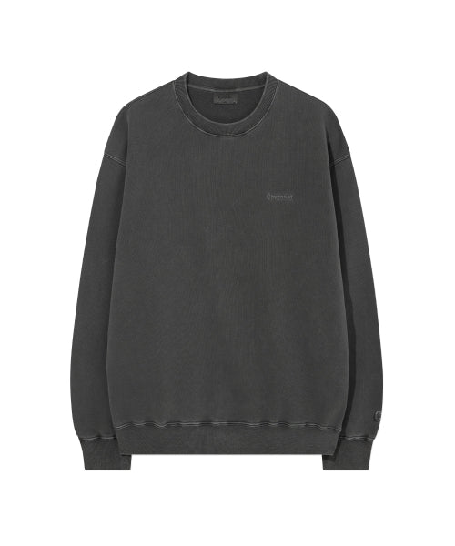 SMALL AUTHENTIC LOGO DYING SWEATSHIRT
