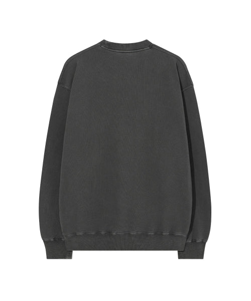 SMALL AUTHENTIC LOGO DYING SWEATSHIRT