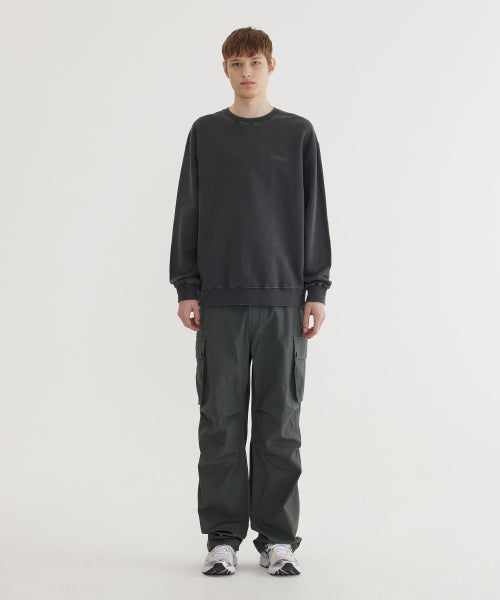 SMALL AUTHENTIC LOGO DYING SWEATSHIRT