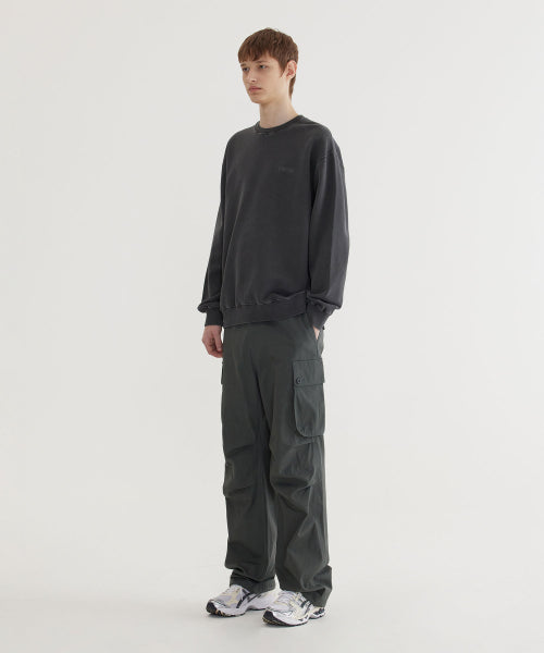 SMALL AUTHENTIC LOGO DYING SWEATSHIRT