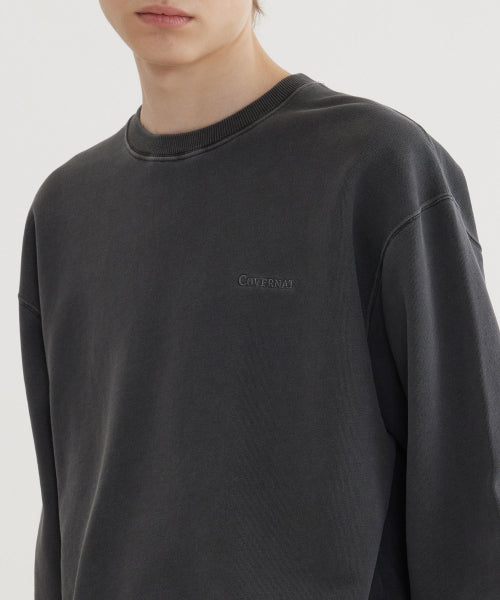 SMALL AUTHENTIC LOGO DYING SWEATSHIRT