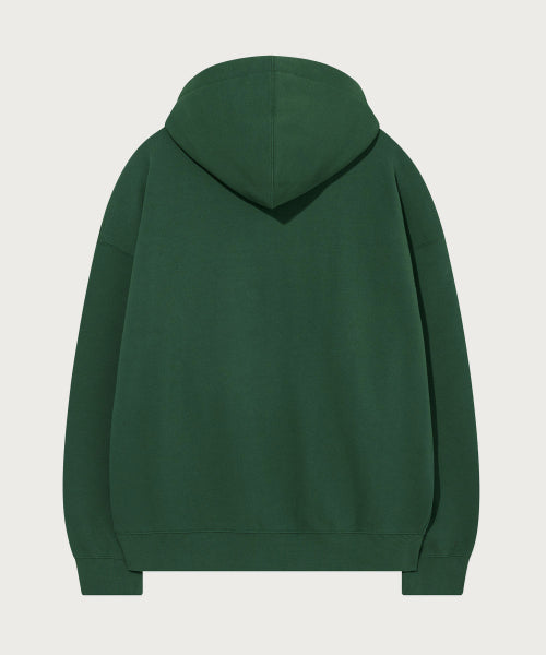 FLAG ARCH LOGO OVER-FIT HOODIE