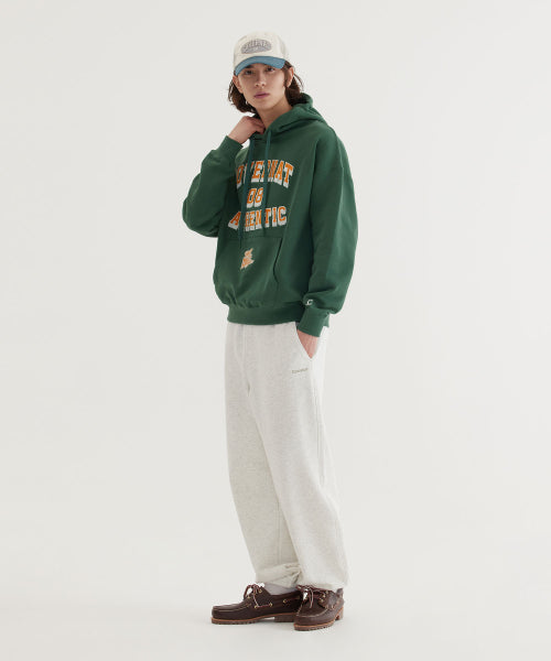 FLAG ARCH LOGO OVER-FIT HOODIE