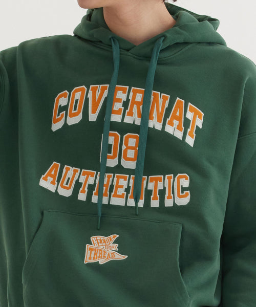 FLAG ARCH LOGO OVER-FIT HOODIE