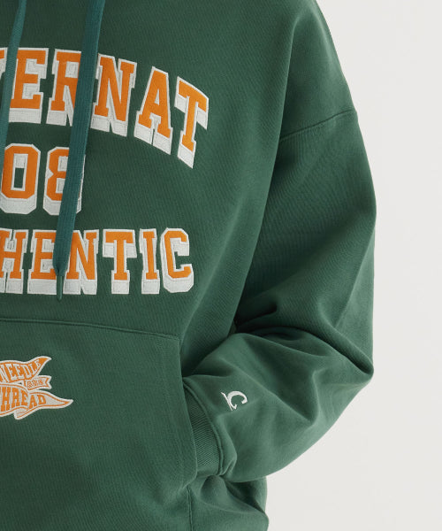 FLAG ARCH LOGO OVER-FIT HOODIE
