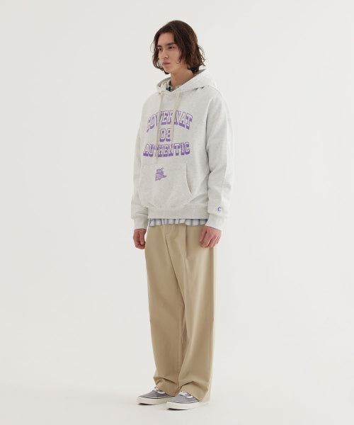 FLAG ARCH LOGO OVER-FIT HOODIE