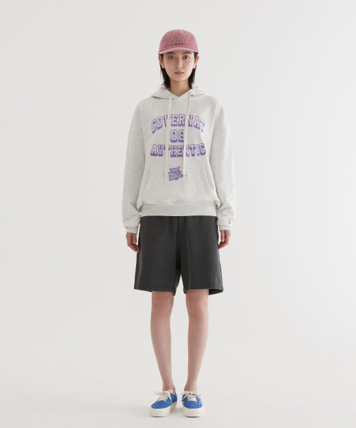 FLAG ARCH LOGO OVER-FIT HOODIE